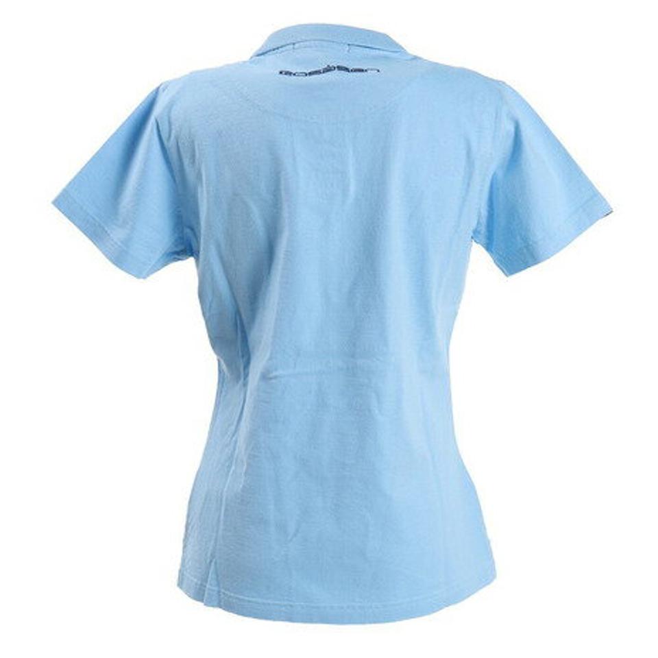 ROSASEN ゴルフウェア ポロシャツ レディース U-SKEコラボ フォトプリント半袖ポロシャツ 045-22446-091 (レディース)