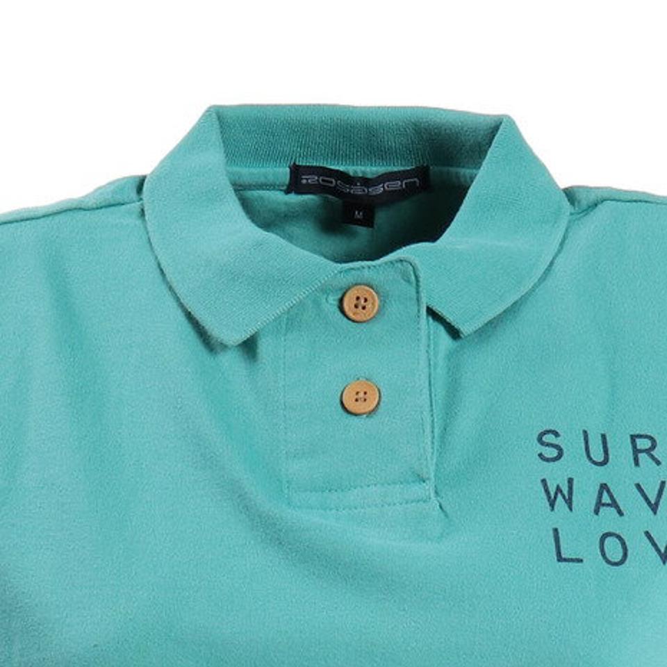 ROSASEN ゴルフウェア ポロシャツ レディース U-SKEコラボ フォトプリント半袖ポロシャツ 045-22446-022 (レディース)