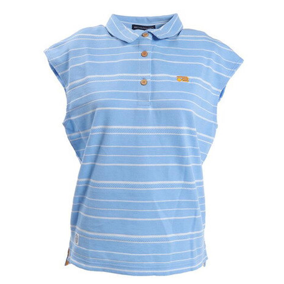 ROSASEN ゴルフウェア ポロシャツ レディース ボーダー半袖シャツ 045-22445-093 （レディース）