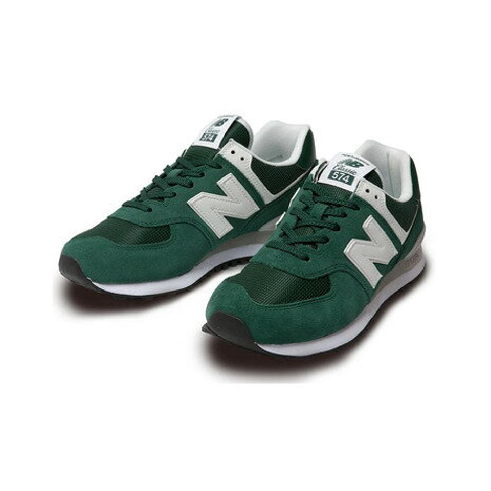 ニューバランス（new balance） メンズ スニーカー 緑 ML574 RO2 グリーン （メンズ、レディース）