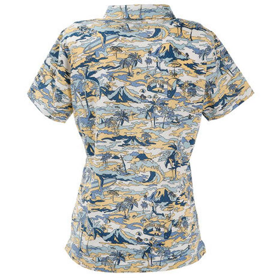 ROSASEN ゴルフウェア エコクールマックスプリントシャツ 045-22442-052 (レディース)