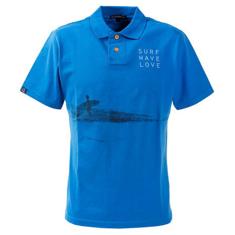 ROSASEN ゴルフウェア ポロシャツ メンズ U-SKEコラボ フォトプリントポロシャツ044-22445-096 （メンズ）