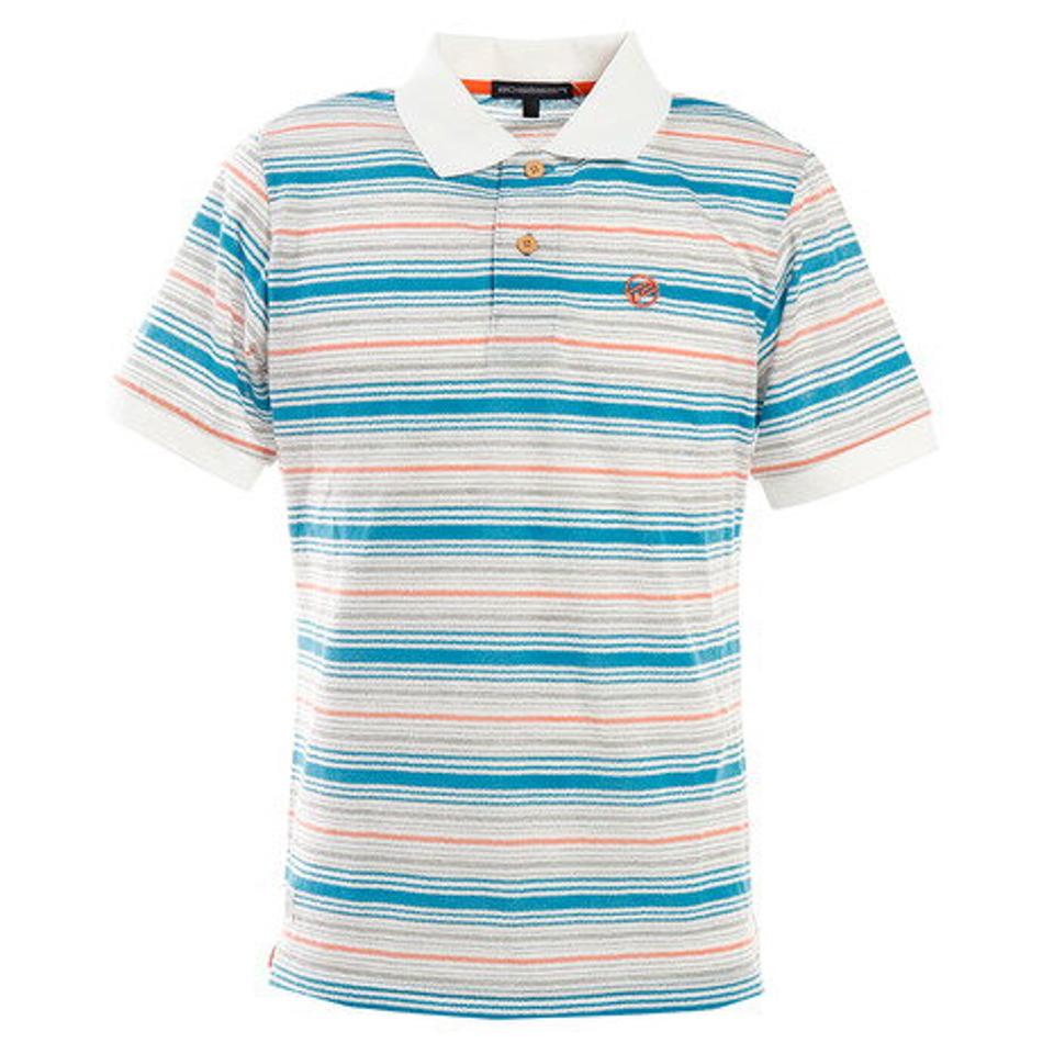 ROSASEN ゴルフウェア メンズ ボーダーポロシャツ 044-22341-022 (メンズ)
