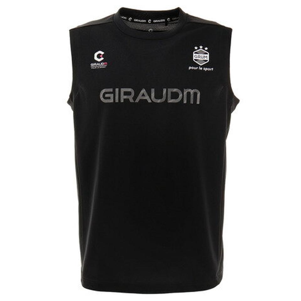 ジローム（GIRAUDM） サッカー ウェア メンズ ドライプラス ノースリーブ プラクティスシャツ EV 741GM0HD9344 BLK （メンズ）