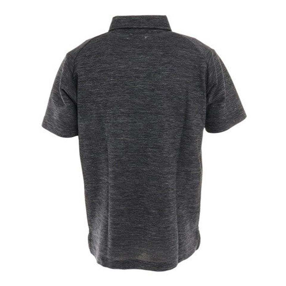 クランク（CLUNK）（メンズ）ゴルフウェア 吸汗速乾 ライン 半袖ポロシャツ CL5MTG15