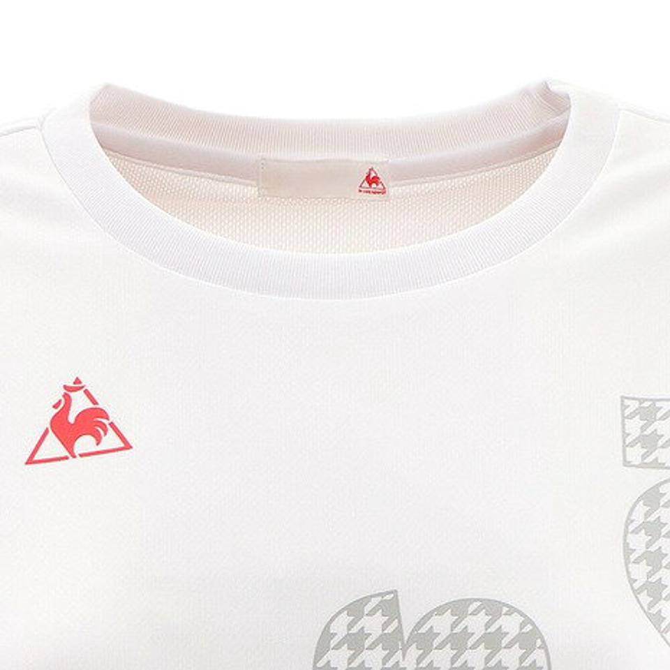 ルコック スポルティフ(le coq sportif)(レディース)半袖シャツ レディース QMWPJA15XB WHT