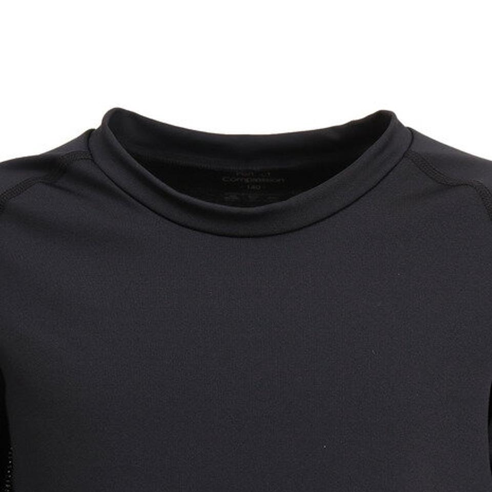 パフォーマンスギア（PG） 野球 アンダーシャツ ジュニア 抗菌 高機能アンダー 丸首 インナー UVカット 吸汗速乾 防臭724PG1ES3982 黒 （キッズ）