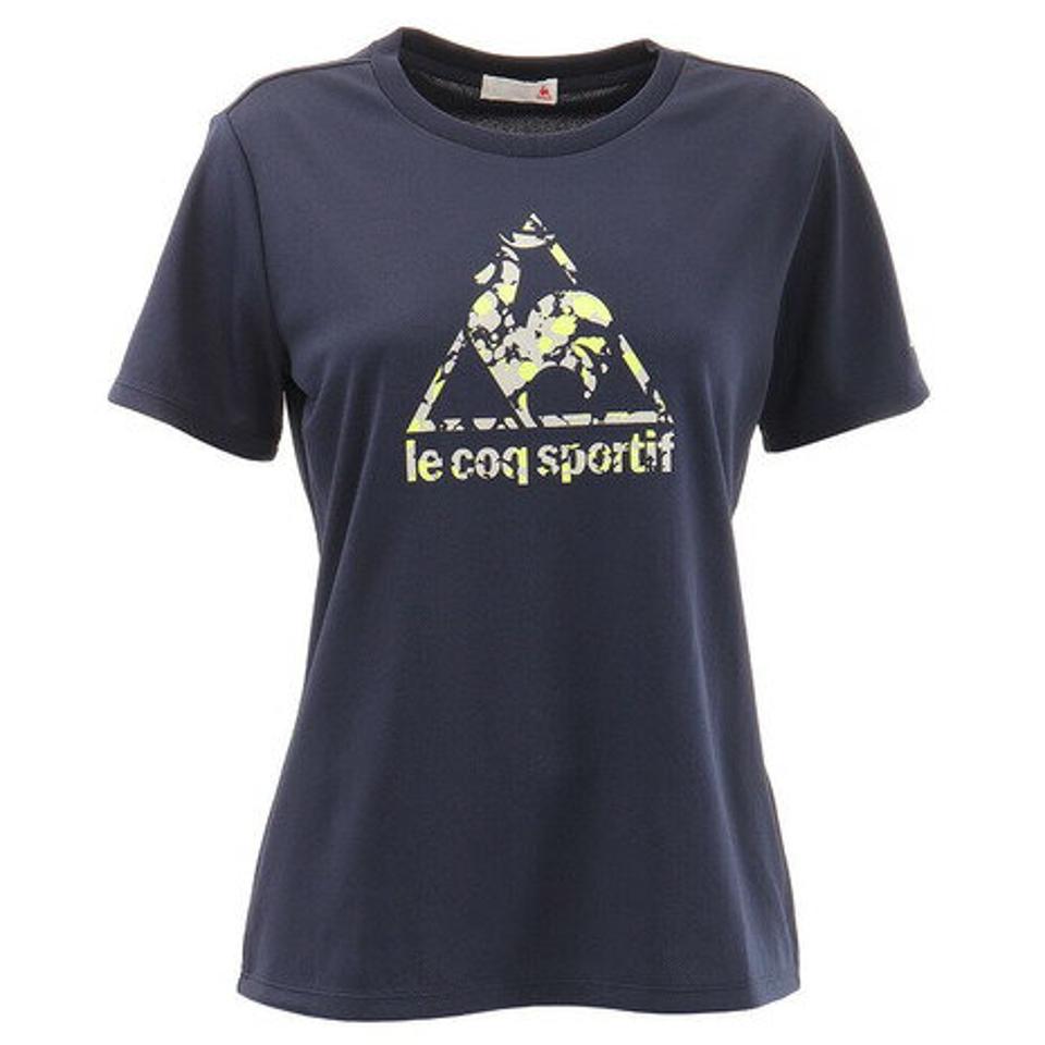 ルコック スポルティフ（Lecoq Sportif） 半袖シャツ QMWPJA14XB NVY （レディース）