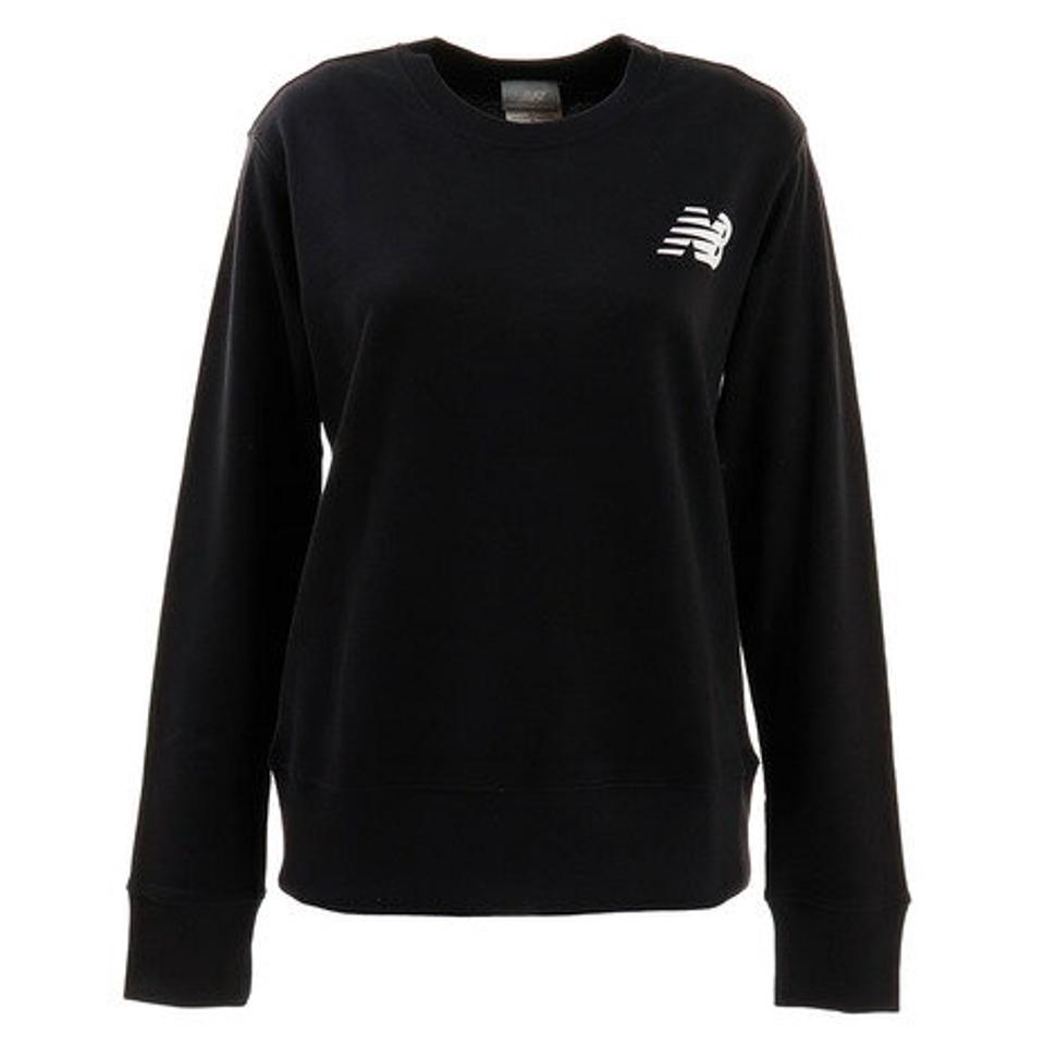 ニューバランス（new balance）（レディース）スウェット フレンチテリークラシッククルー AWT91855BK オンライン価格