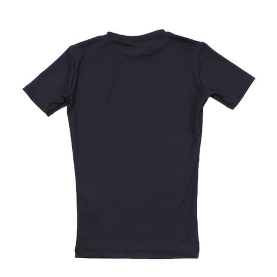 エックスティーエス（XTS） 野球 アンダーシャツ 半袖 ジュニア ストレッチ クルーネック インナー シャツ 724G6ES4198 ネイビー （キッズ）