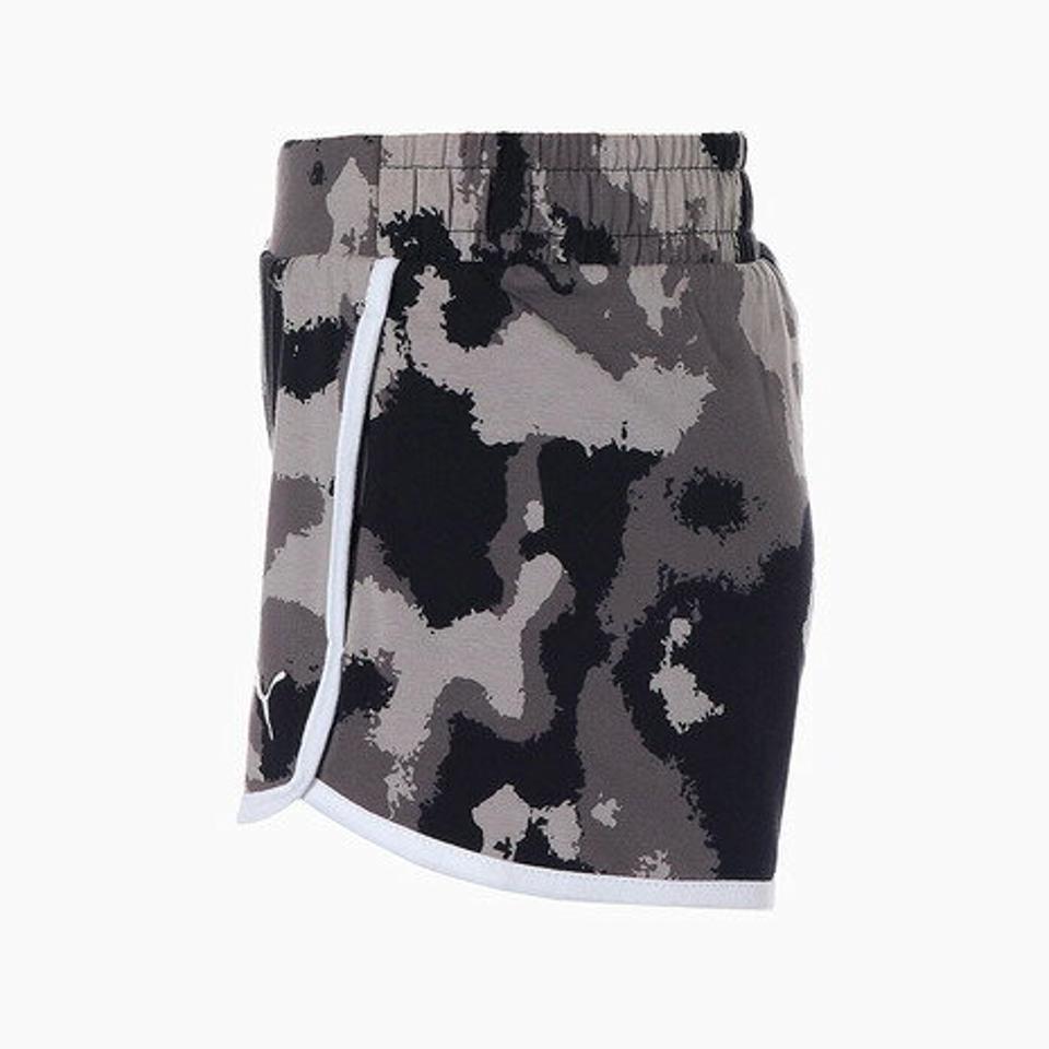 【5/15限定 エントリー＆3点以上ご購入でP最大10倍】プーマ（PUMA） ガールズ ALPHA AOP ショーツ 849617 01 BLK （キッズ）