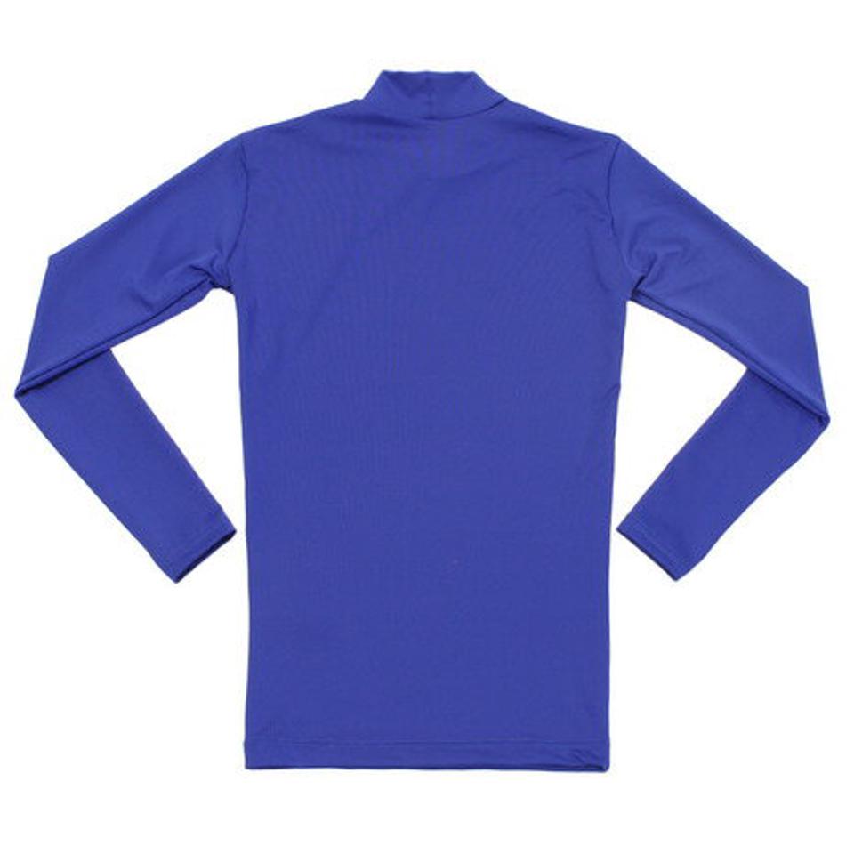 エックスティーエス（XTS） 野球 アンダーシャツ ジュニア ストレッチハイネック 長袖 インナー シャツ 724G6ES4170 青 （キッズ）
