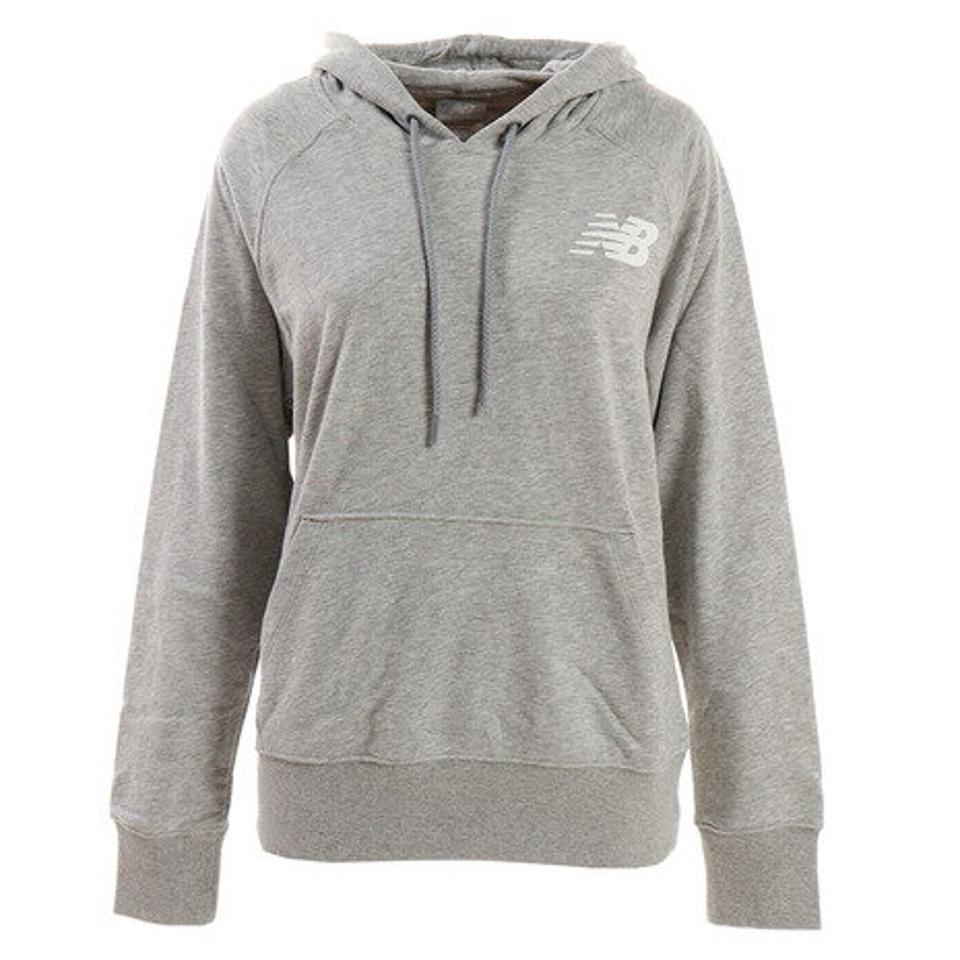 ニューバランス（new balance）（レディース）スウェット レディース フレンチテリーフリースフーディ AWT91854AG オンライン価格