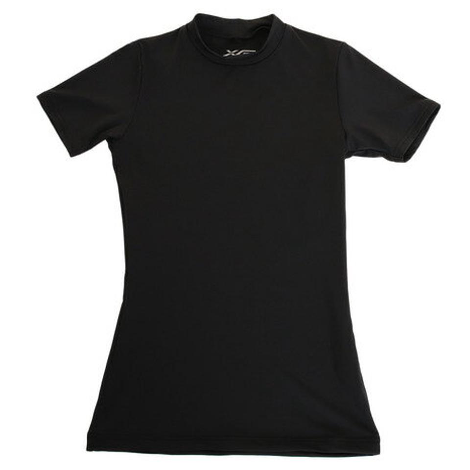 エックスティーエス（XTS） 野球 アンダーシャツ 半袖 ストレッチ インナー シャツ 723G6ES4172 黒 （メンズ）