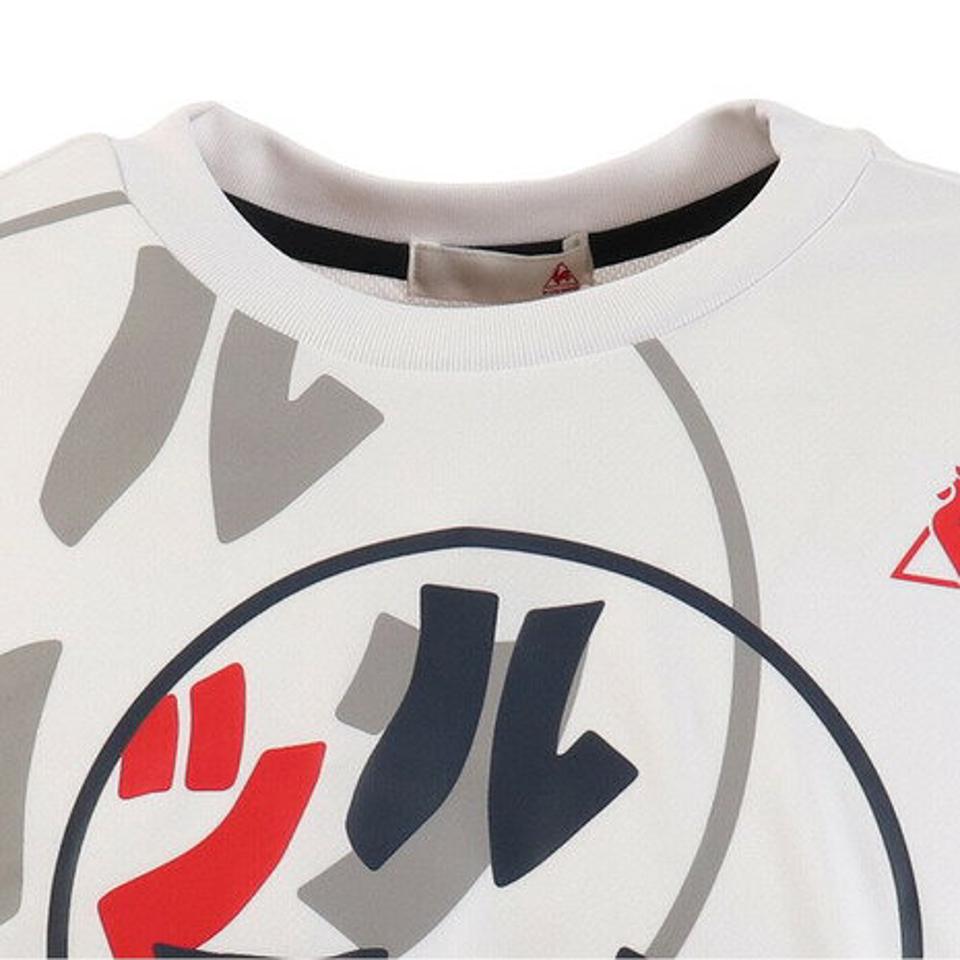 ルコック スポルティフ（Lecoq Sportif） 半袖シャツ QMMPJA10XB WHT （メンズ）