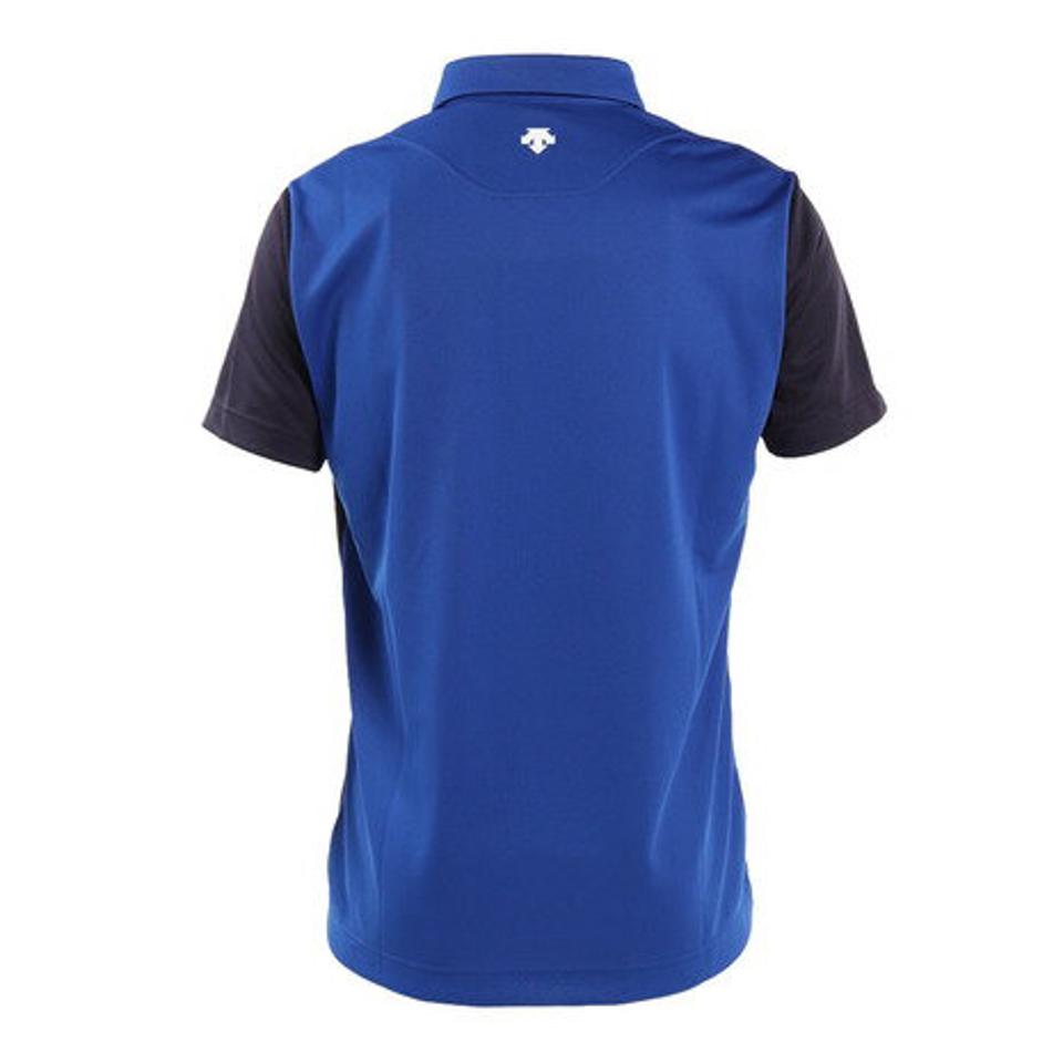 【5点以上で10%OFFクーポン 11日1:59まで】スリクソン（SRIXON） ゴルフウェア 春夏 吸汗速乾 UVカット カラーブロック プロモデル 半袖ポロシャツ RGMTJA20 BL00 （メンズ）