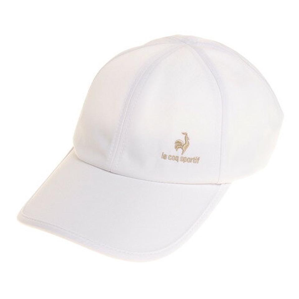 ルコック スポルティフ(Lecoq Sportif) テニス キャップ 帽子 ファンエアーキャップ QTBSJC51 WHT (メンズ)