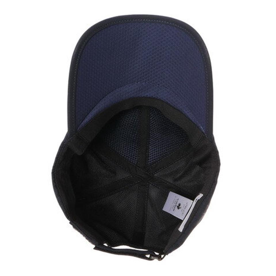 【10%OFFクーポン 対象品3点以上購入で 5/5まで】ルコック スポルティフ（Lecoq Sportif） テニス キャップ 帽子 ファンエアーキャップ QTBSJC51 NVY （メンズ）