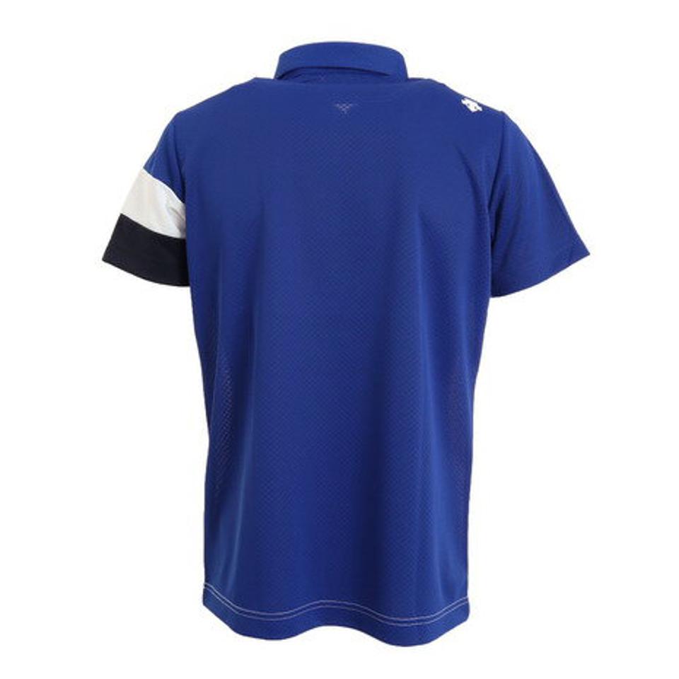 【5点以上で10%OFFクーポン 11日1:59まで】スリクソン（SRIXON） ゴルフウェア ICEBLASTカラーブロックシャツ RGMTJA06 BL00 （メンズ）