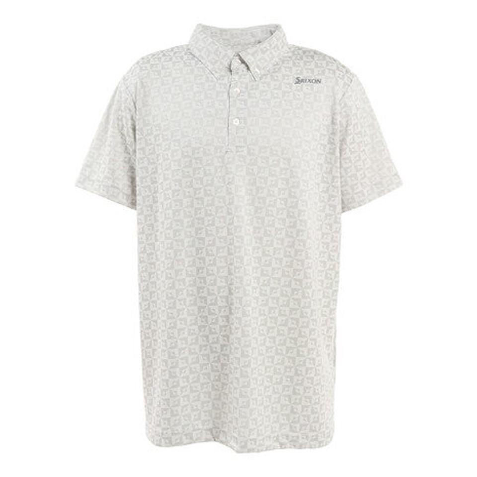 スリクソン（SRIXON） ゴルフウェア クロスモチーフでこぼこジャカードポロシャツ RGMTJA01 （メンズ）