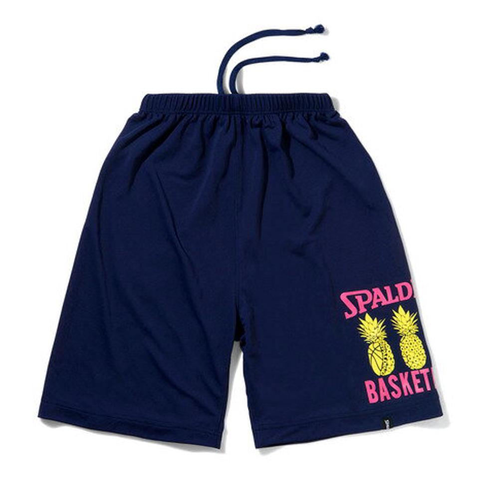 スポルディング(SPALDING)(キッズ)ジュニアプラクティスパンツ トロピカル SJP210500NV