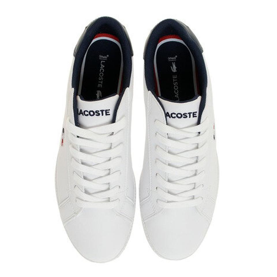 ラコステ（LACOSTE） カジュアルシューズ GRADUATE TRI 1 SFA0050-407 ホワイト 白 通学 学生 （レディース）