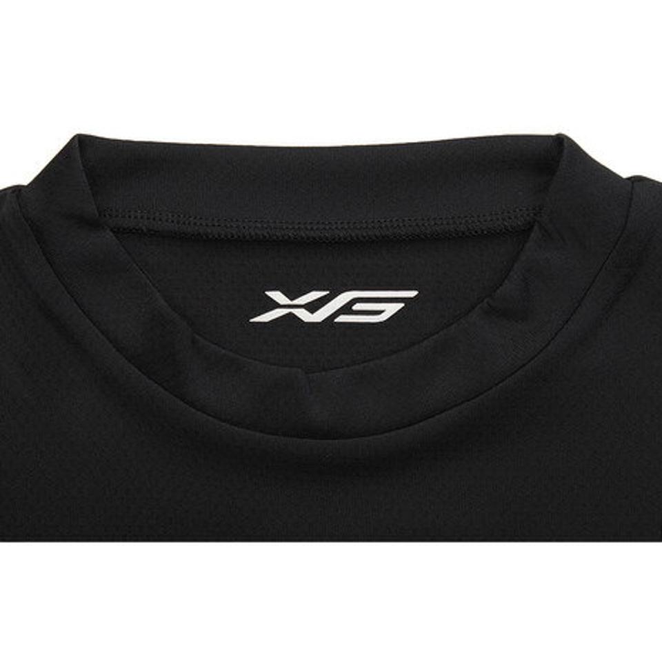 エックスティーエス（XTS） 野球 アンダーシャツ シャインブロック 長袖 インナー シャツ 723G8CD2514 黒 （メンズ）