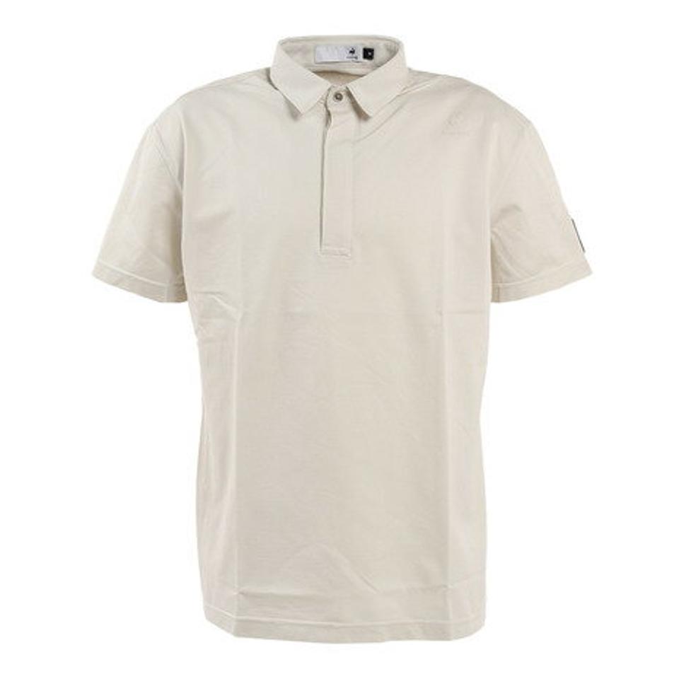 ルコック スポルティフ（Lecoq Sportif） ゴルフウェア VIBTEXフランス綾ストレッチ半袖ポロシャツ QGMTJA00 BG00 （メンズ）