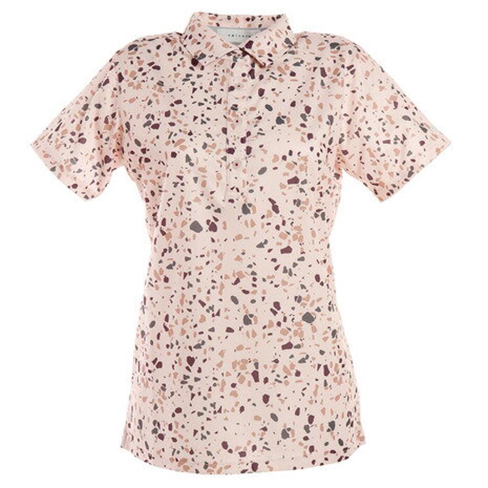 エピキュール（epicure） ゴルフウエア レディース マーブルプリントポロシャツ 152-22442-073 （レディース）