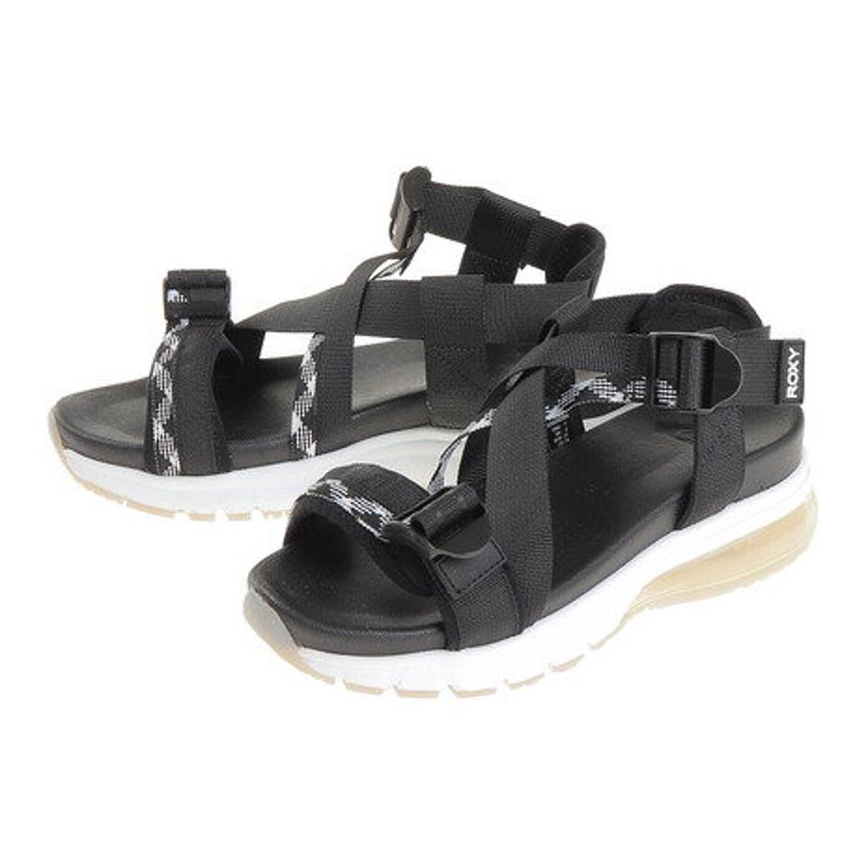 ロキシー（ROXY）（レディース）サンダル レディース 厚底 スポーツ ストラップサンダル PANORAMA PLUS 20SURSD202503BLK ブラック黒
