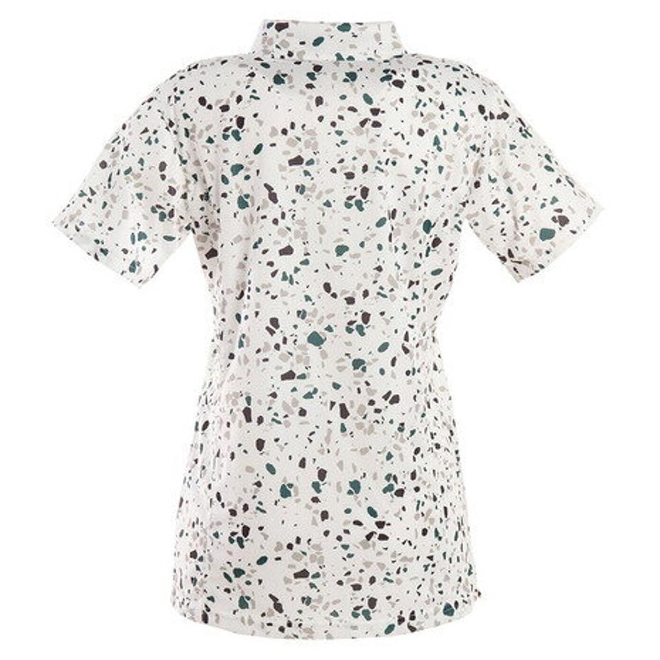 エピキュール(epicure) ゴルフウエア レディース マーブルプリントポロシャツ 152-22442-004 (レディース)