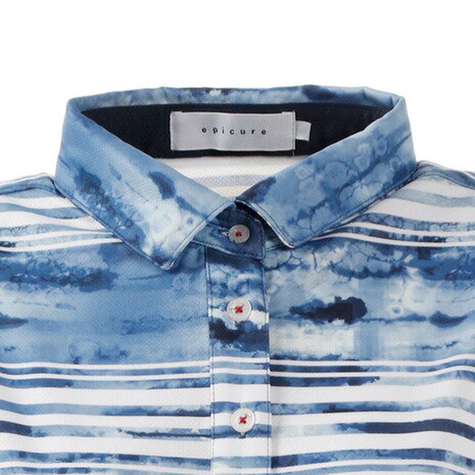 エピキュール（epicure） ゴルフウエア レディース タイダイバスクボーダーポロシャツ 152-22440-094 （レディース）