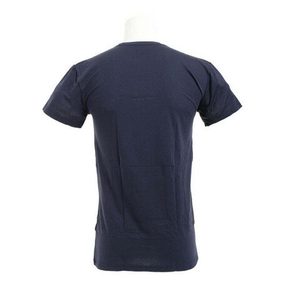 クー（Coo.） マイクロベーター 半袖 クルーシャツ 891Q5SK2806 NVY （メンズ）