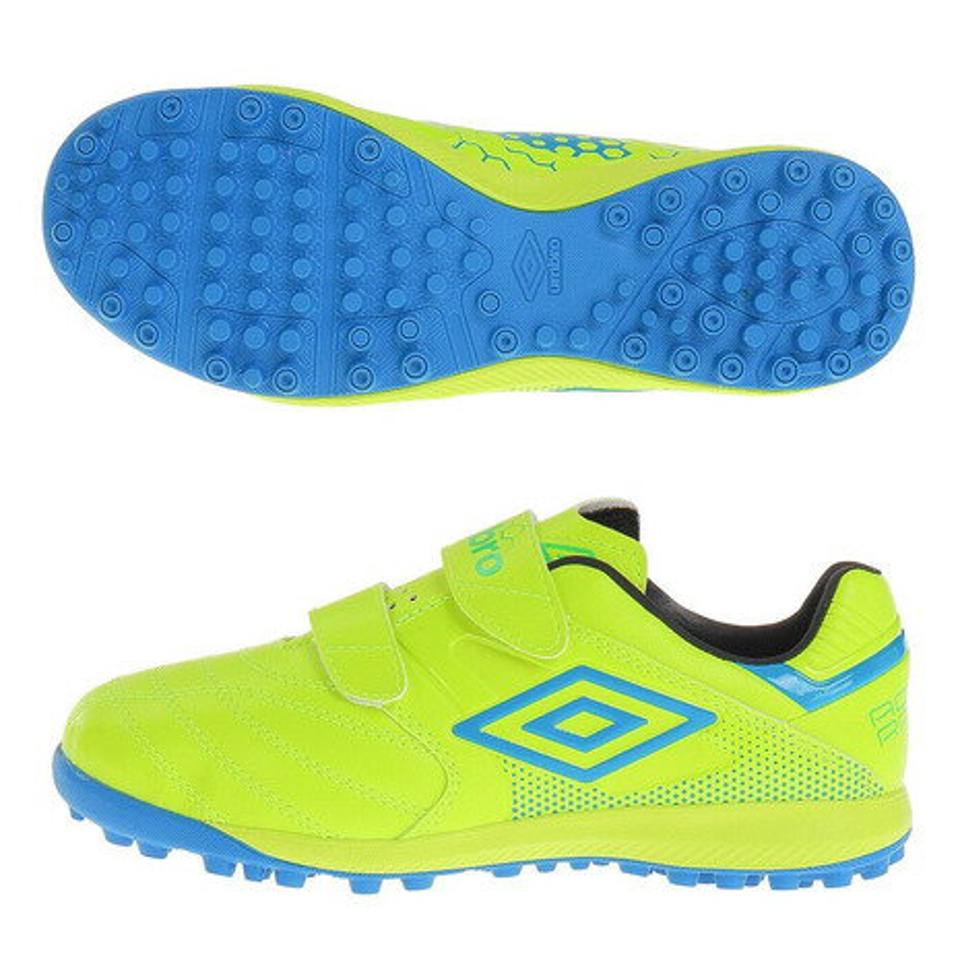 アンブロ（UMBRO）（キッズ）ジュニアサッカートレーニングシューズ アクセレイターTR BL JR WIDE UU4RJB05YB マジックテープ