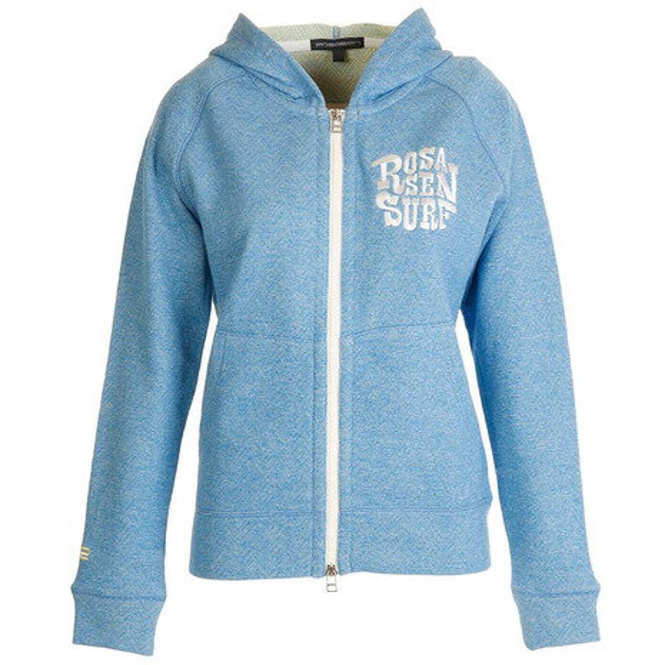 【10/10 24h限定エントリー＆対象4店舗買い回りで最大P10倍！】ROSASEN ゴルフウエア アウター レディース 秋冬 ジグザグ裏毛パーカー 045-32211-096 （レディース）