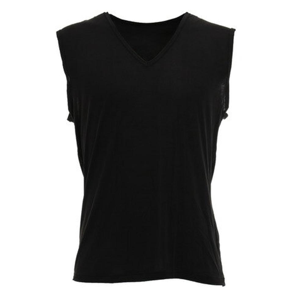 エーシーピージー(ACPG)(メンズ)ドライプラスクール ノースリーブ Vネック アンダ-シャツ 891PA0GC6119BLK