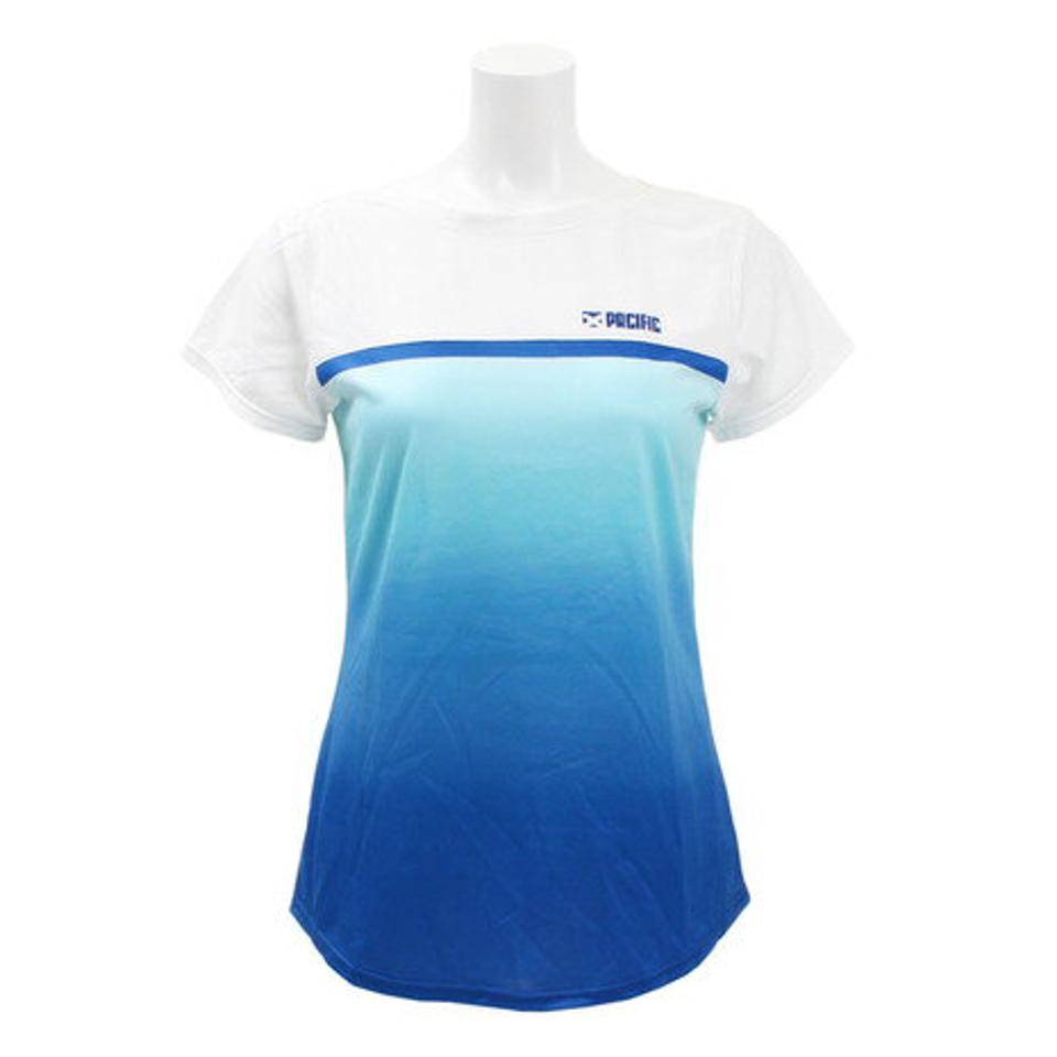 パシフィック（PACIFIC） テニス ドライプラス CAゲームシャツ PT19SW411 WHT （レディース）