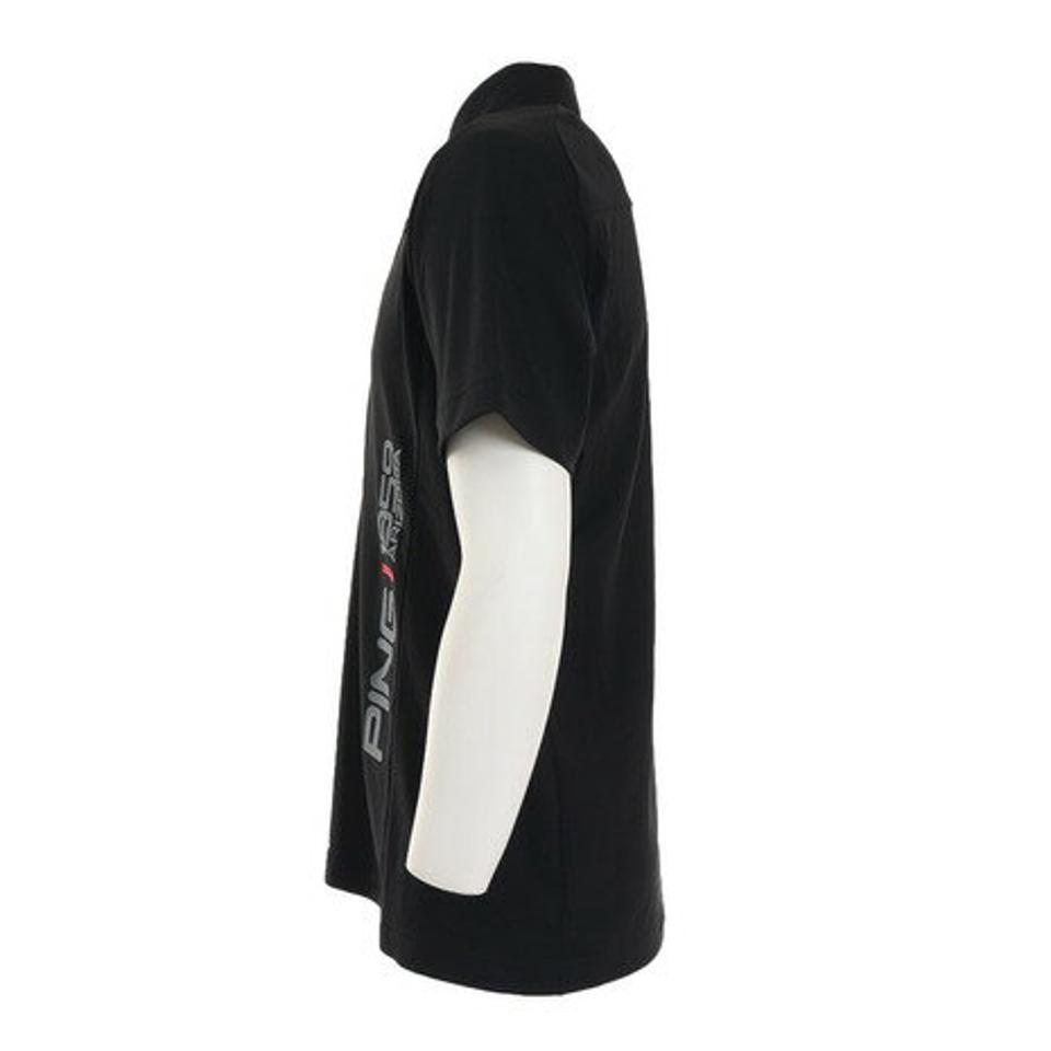 【2/5 24h限定 エントリー＆対象4店舗買い回りで最大P10倍！】ピン（PING）（メンズ） ゴルフウェア ポロシャツ メッシュボーダー 621-2160200