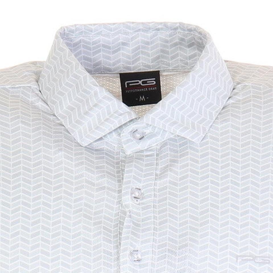 パフォーマンスギア（PG） ゴルフ ポロシャツ ホールメッシュポロシャツ 403PG21EG0005-WHT （メンズ）