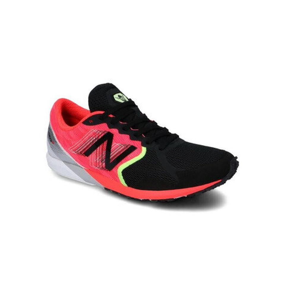 ニューバランス（new balance）（レディース）ランニングシューズ ピンク ブラック NB ハンゾー HANZOW W WHANZWR1D トレーニングシューズ 部活 靴