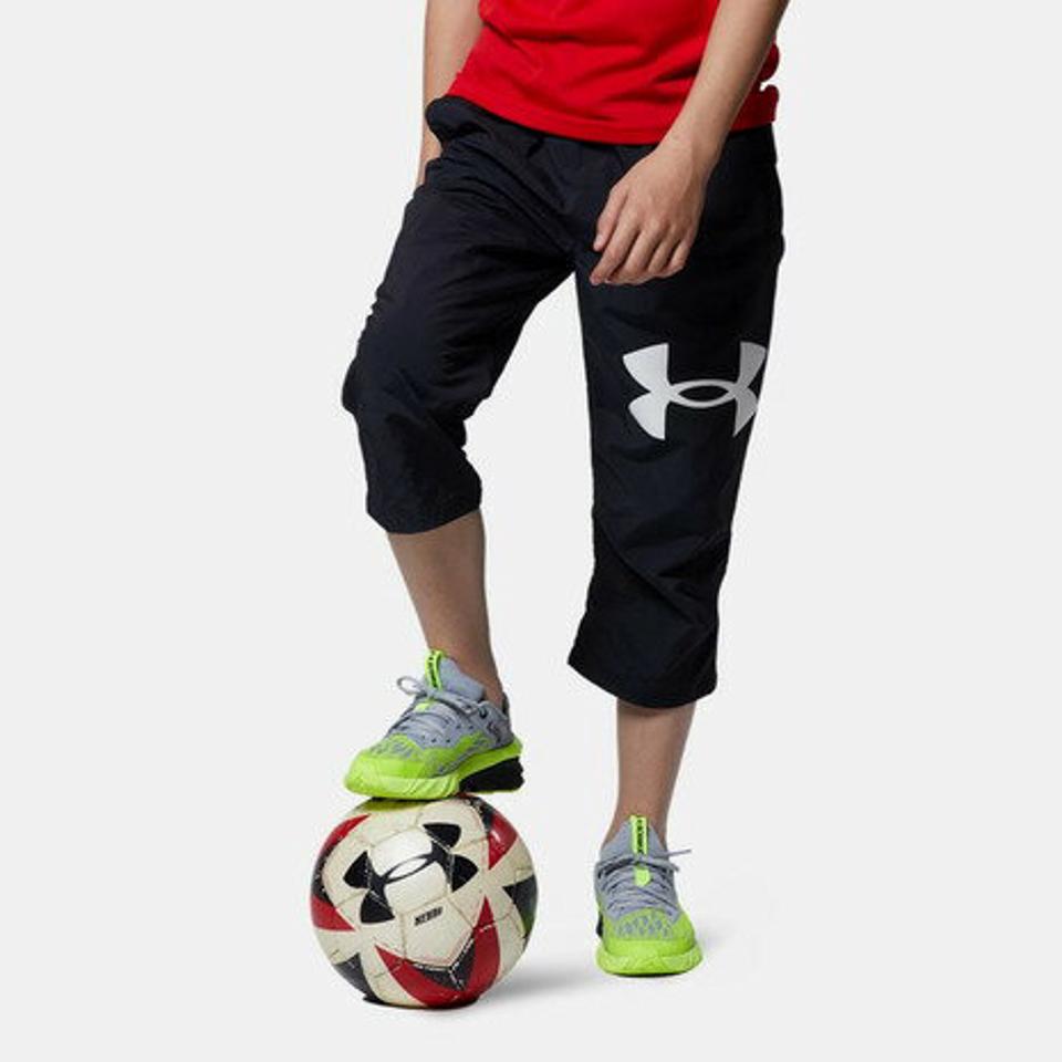 アンダーアーマー（UNDER ARMOUR）（キッズ）ボーイズ ウーブン カプリ パンツ 1364231 001