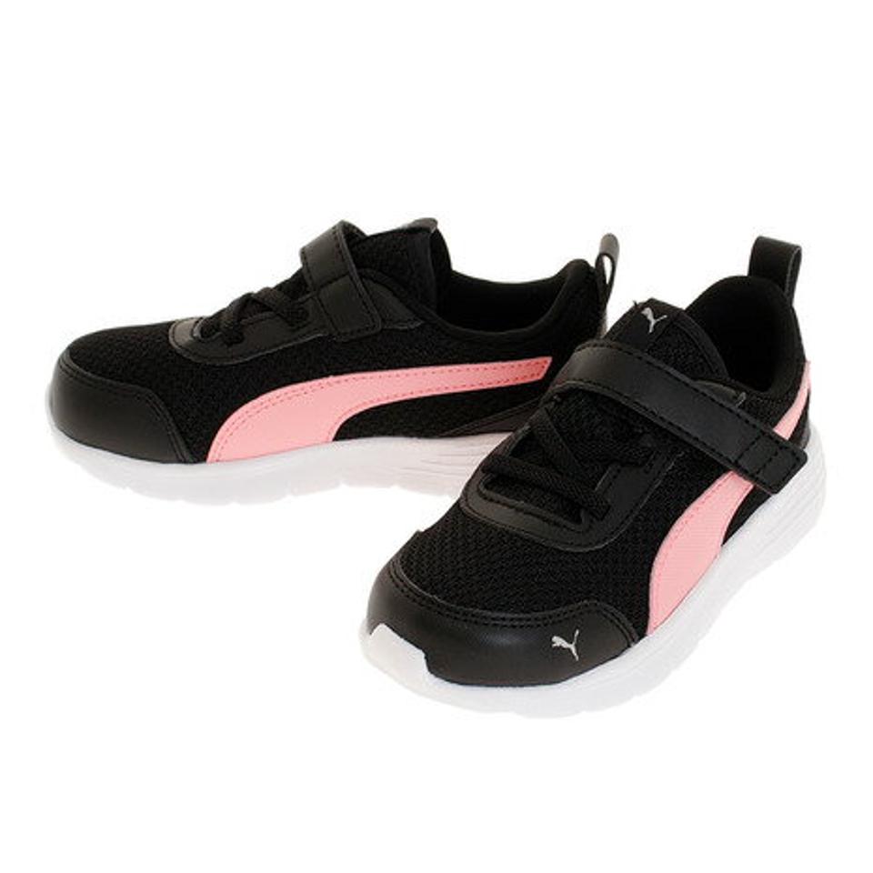プーマ（PUMA） スニーカー ジュニア フレックス リニュー AC INF 37208204 キッズ ベルクロ 紐なし （キッズ）
