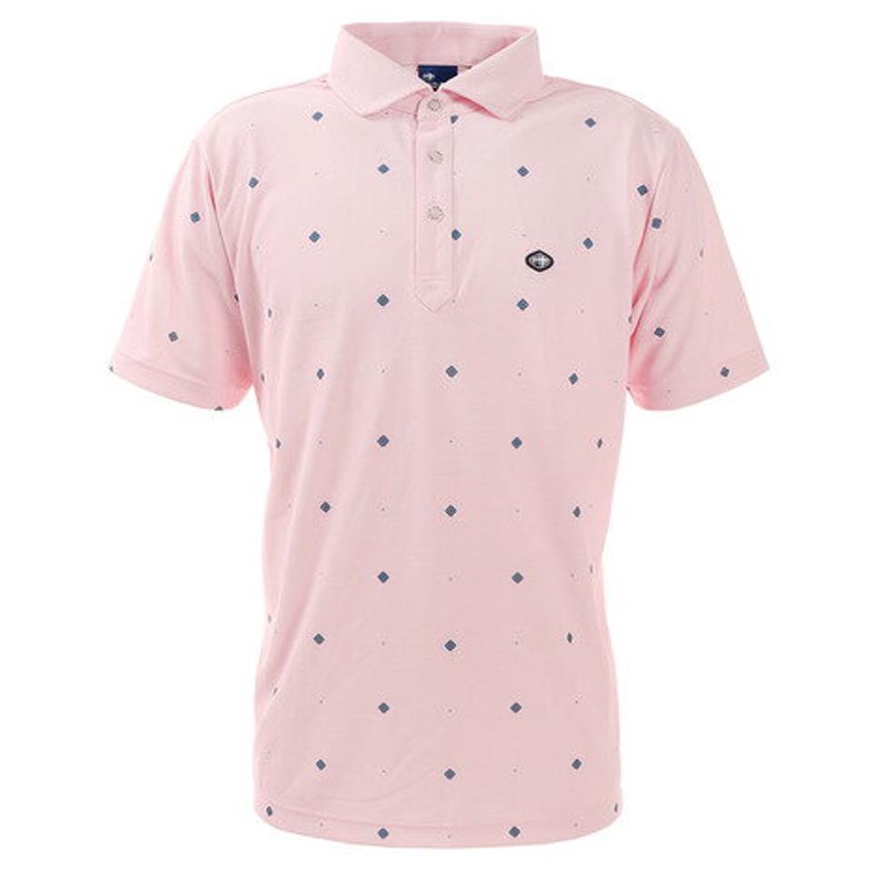 フィドラ（FIDRA） ゴルフ ポロシャツ メンズ コモンプリント ポロシャツ FD5HTG64 PNK （メンズ）