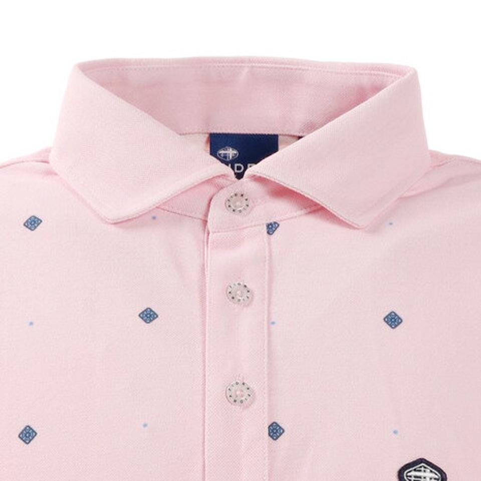 フィドラ（FIDRA） ゴルフ ポロシャツ メンズ コモンプリント ポロシャツ FD5HTG64 PNK （メンズ）