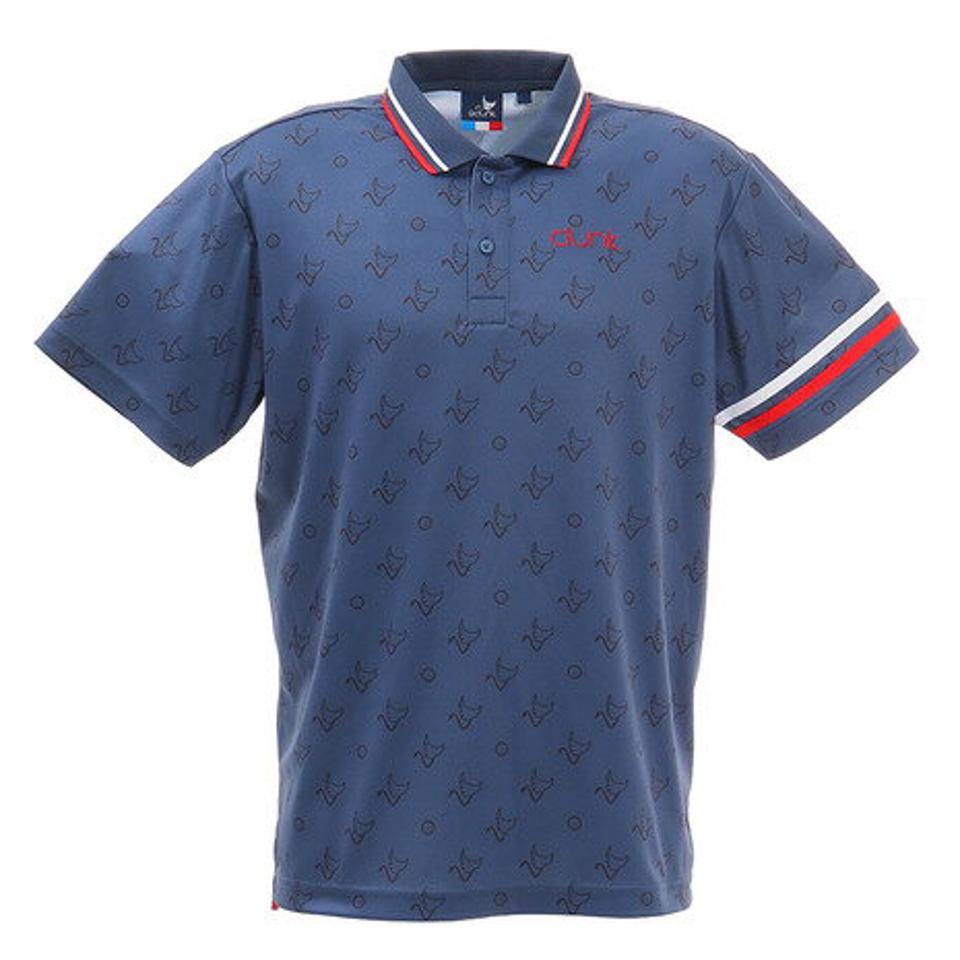 クランク（CLUNK） ゴルフ ポロシャツ ロゴプリント ポロシャツ CL5HTG05 NVY （メンズ）