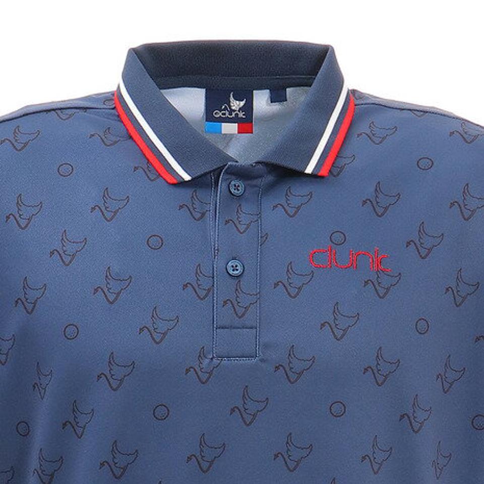 クランク（CLUNK） ゴルフ ポロシャツ ロゴプリント ポロシャツ CL5HTG05 NVY （メンズ）