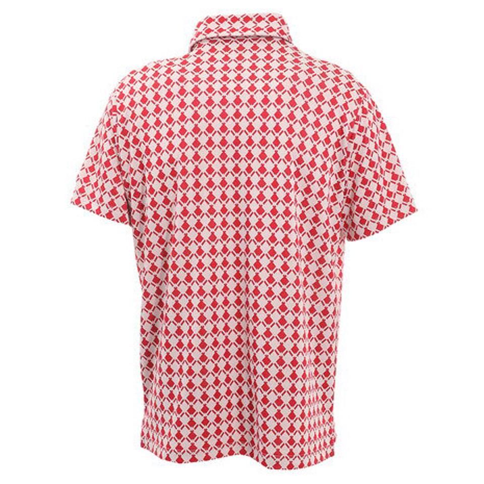 クランク（CLUNK） ゴルフウェア ジャガードポロシャツ CL5HTG02 RED （メンズ）