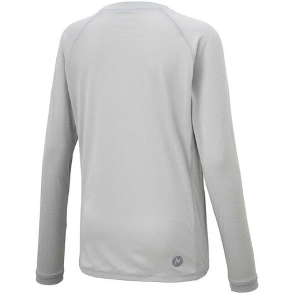 マーモット（Marmot） サンスクリーンロングスリーブティー TOWRJB41 LGY 長袖シャツ ロンT UVカット シンプル トップス カジュアル アウトドア スポーツ （レディース）