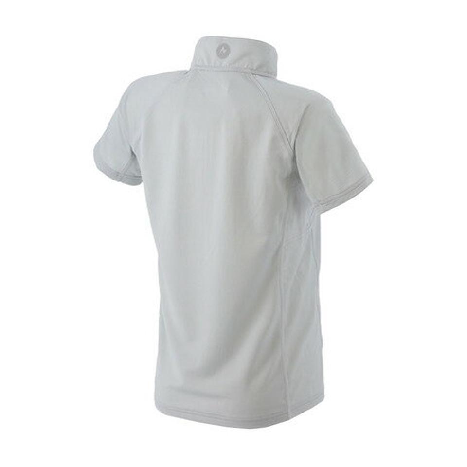 マーモット（Marmot）（レディース） 半袖ジップシャツ UVカット シンプル トップス カジュアル アウトドア スポーツサンスクリーンクライムスTOWRJA63