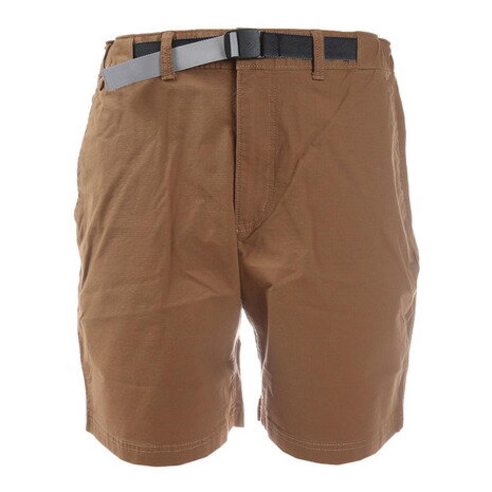 コロンビア（Columbia）（メンズ）Wallowa Belted Short ワロワベルテッドショーツ ショートパンツ AE9731 257 ベージュ アウトドア キャンプ フェス